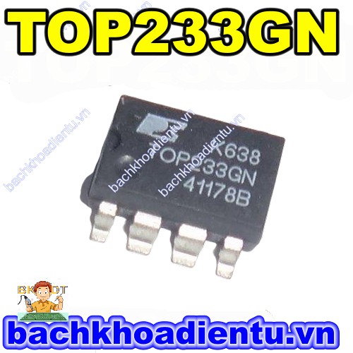 IC nguồn TOP233GN chính hãng.