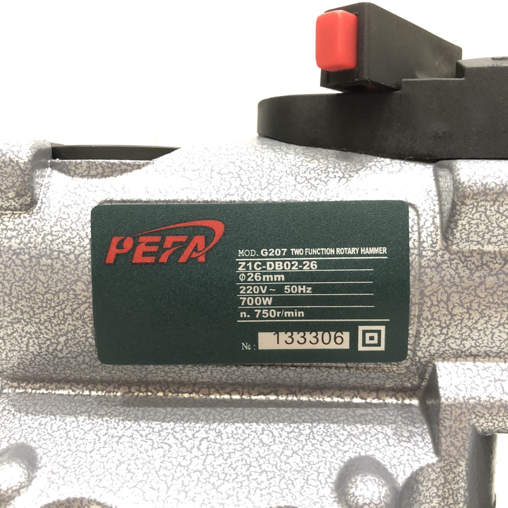 Máy khoan đục bê tông Pefa G207 - Chính hãng