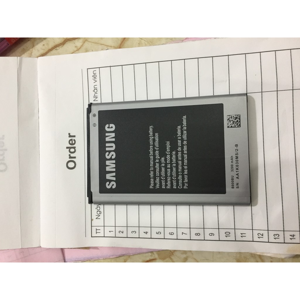 Pin samsung Galaxy Note 3 xịn.