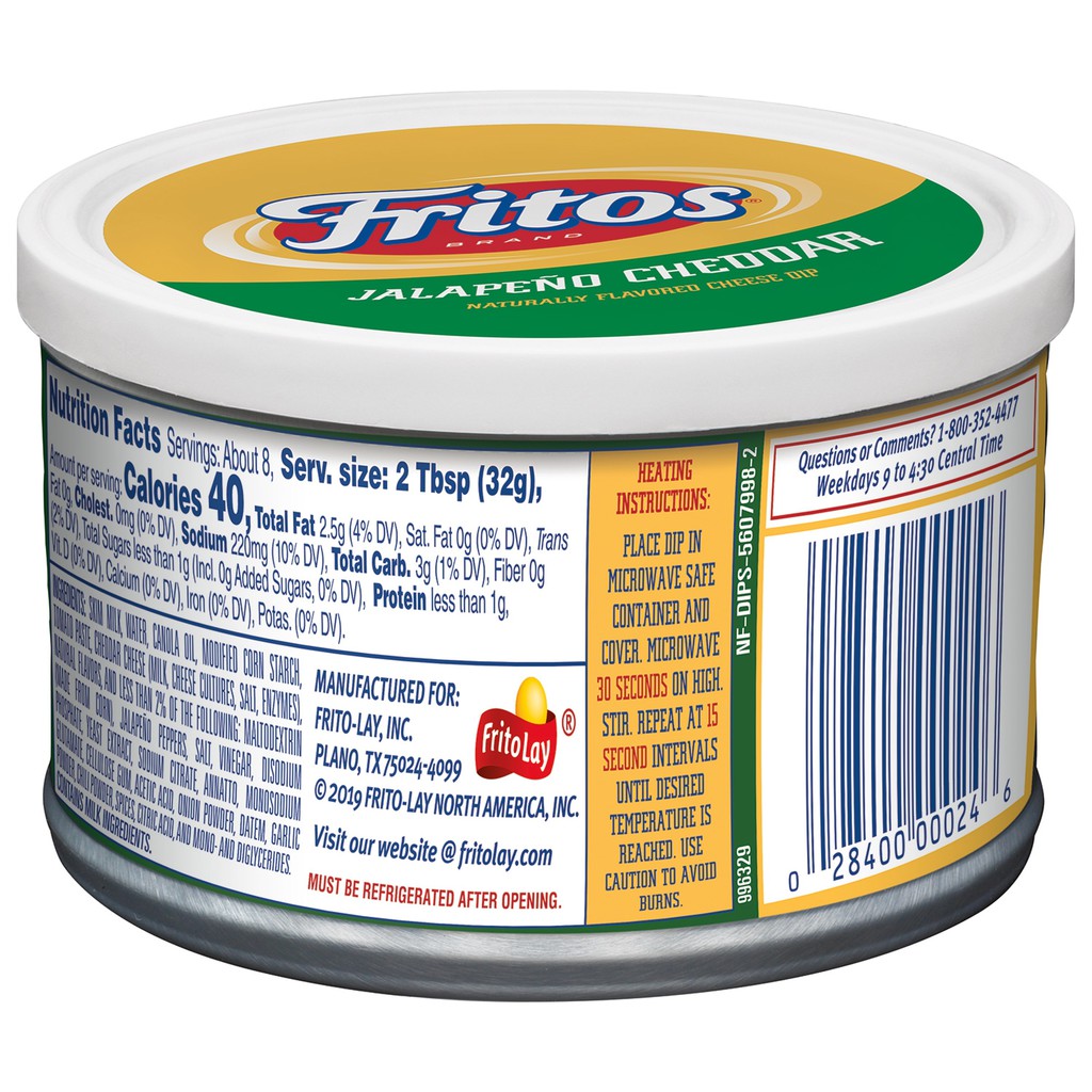 PHÔ MAI HỦ FRITOS CHEDDAR 225gram