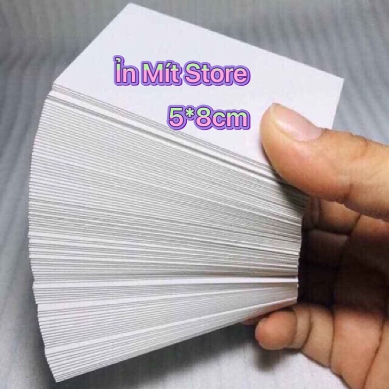 Flashcard trắng học từ vựng❤️ Combo Flashcard trắng học từ vựng (kích thước 5x8cm)