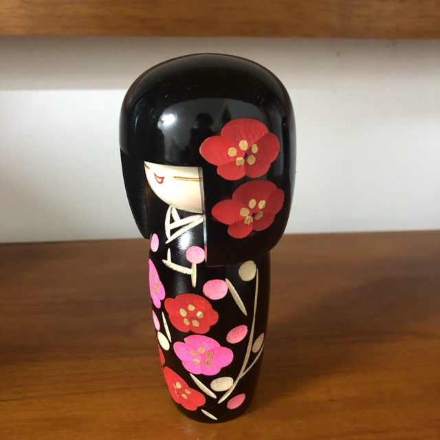 Búp bê gỗ Kokeshi, handmade Nhật Bản