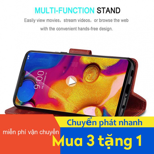 Bao da nắp lật sang trọng cho điện thoại Samsung J6 J4 J2 core A7 A9 A6S A8S S10 S10e 2016 2018 Prime Plus