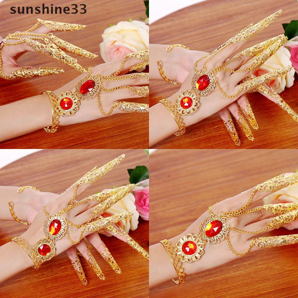 Nhẫn Đeo Ngón Tay Mạ Vàng Dùng Múa Bụng Cho Nữ