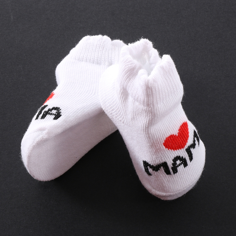 Vớ Cotton Cổ Cao Kẻ Sọc Dễ Thương Cho Bé Gái Sơ Sinh