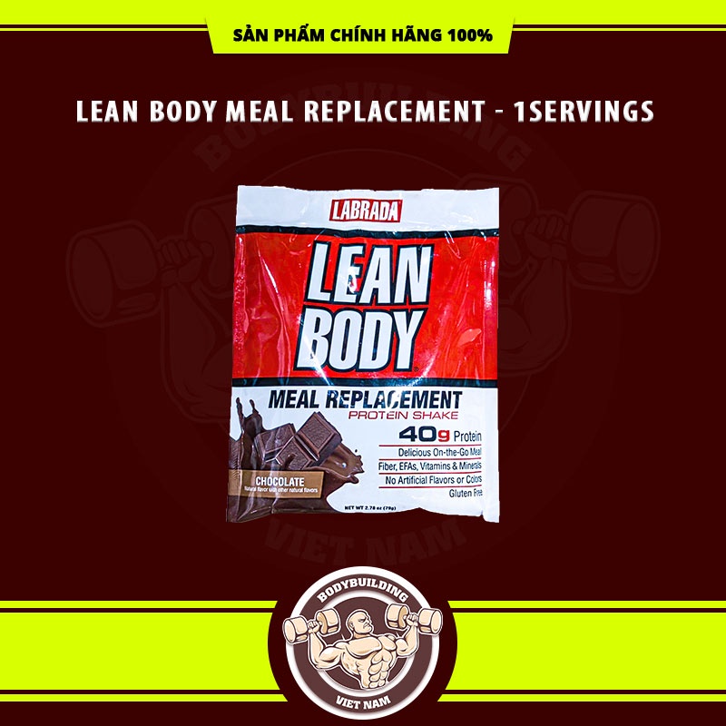 LEAN BODY LABRADA Dinh Dưỡng Thay Thế Bữa Ăn Labrada LeanBody (1 gói lẻ )