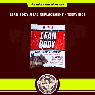 Set 05 gói Lean Body - Gói tiện lợi  bổ sung Protein, Multivitamin, chất béo, chất xơ cho người tập thể thao