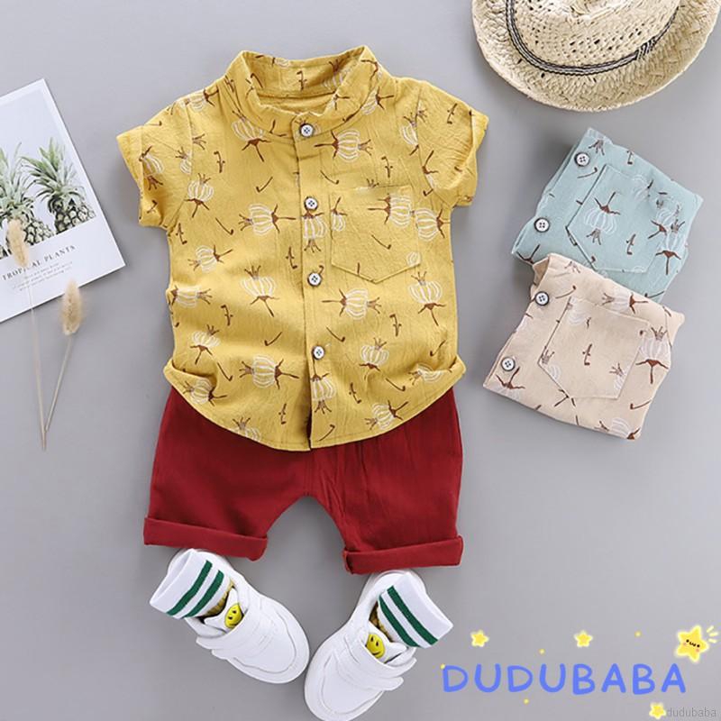 Bộ đồ áo và quần năng động cho bé trai 0-4 tuổi