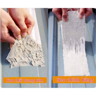 🩸🩸Keo Dán Siêu Dính Chất Lượng Loại Tốt (keo nhiều) Chống Thấm Vải Bạt HDPE - Lớp Keo Siêu Dầy Đặc - bao đổi t