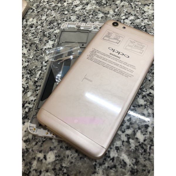 Vỏ bộ Oppo F3 màu gold