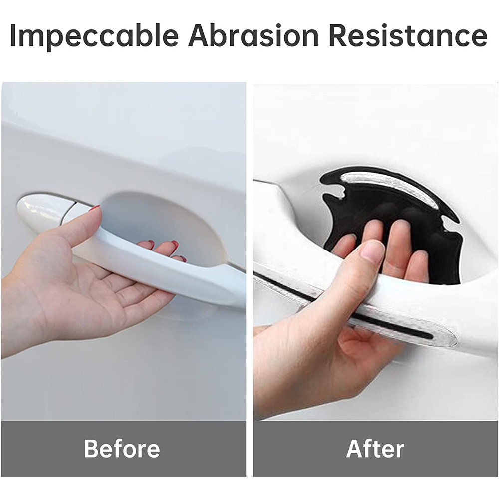 Miếng Dán Phản Quang Chống Trầy Xước Cho Tay Cầm Cửa Xe Hơi