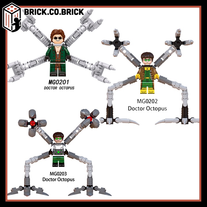 Đồ Chơi Lắp Ráp Siêu Anh Hùng Tiến Sĩ Bạch Tuộc Super Heroes Doctor Octopus MG0201