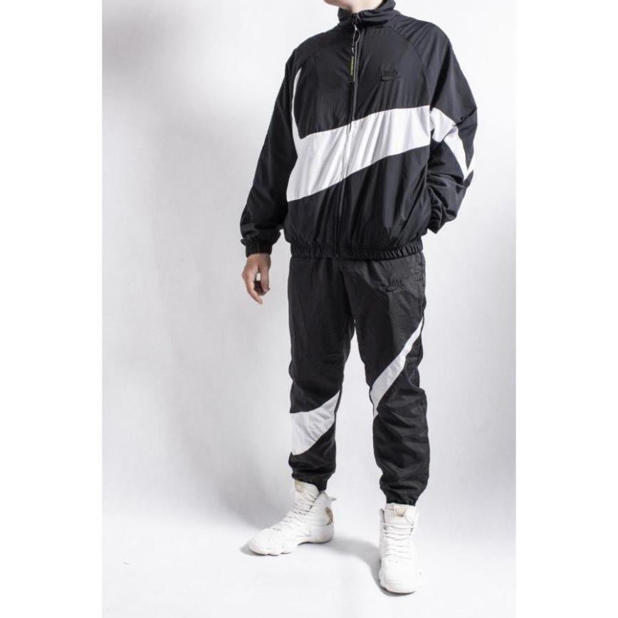 Áo Khoác NIKE Swoosh Woven - Dù dày nhăn xuất dư - Form âu