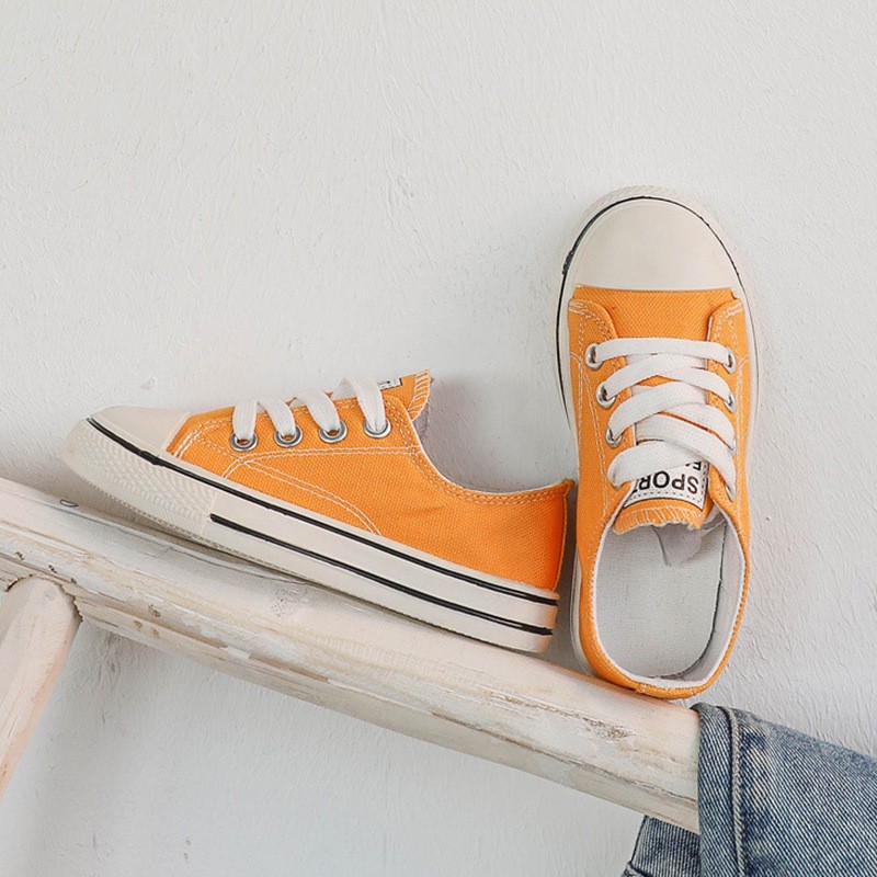 Giày Thể Thao Vải Bạt Thời Trang Hàn Cho Bé