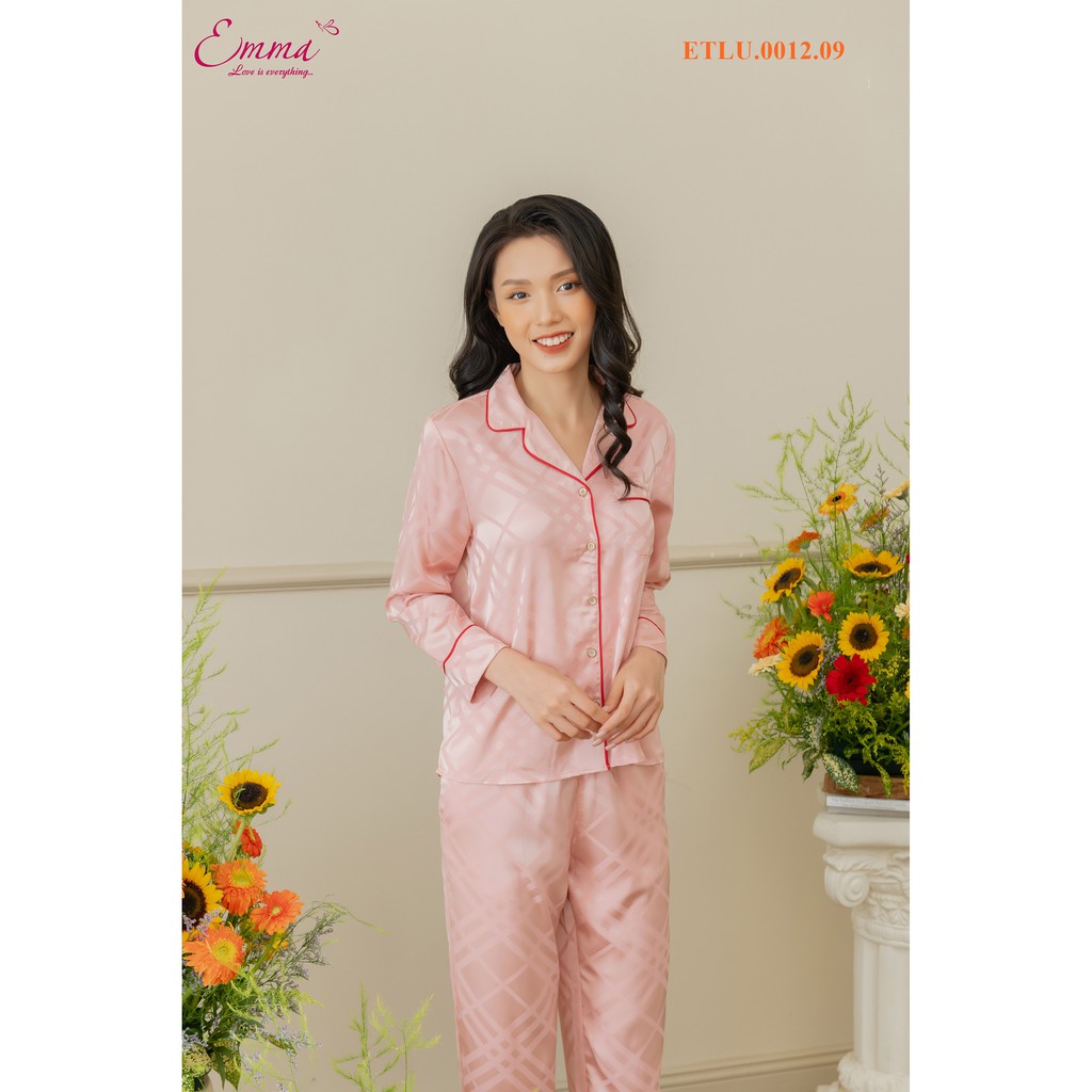 Bộ Đồ Mặc Nhà Lụa - Thời Trang Emma ETLU.0012.09