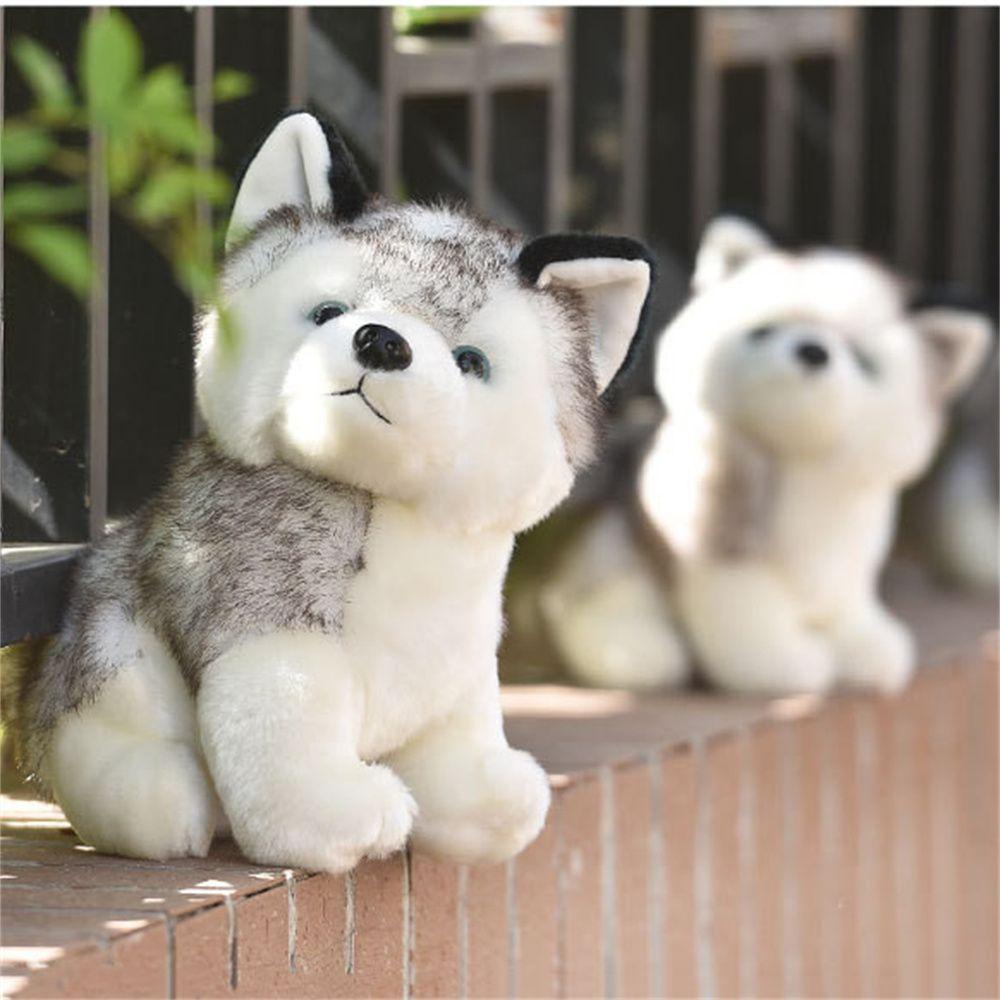 LILYES Chú Chó Husky Nhồi Bông Đáng Yêu 20 / 25 / 30cm