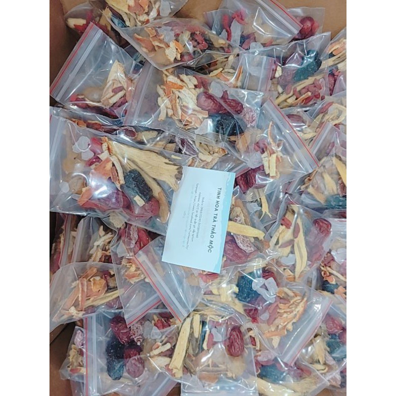 Trà lipton cam thảo 11 vị 30 gói Tinh Hoa Trà Thảo Mộc Món Quà Từ Thiên Nhiên