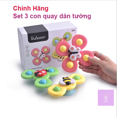 [ĐA DẠNG MẪU] Đồ Chơi Con Quay Dán Tường Spinner Hình Động Vật Nhiều Màu Sắc Đáng Yêu Cho Bé