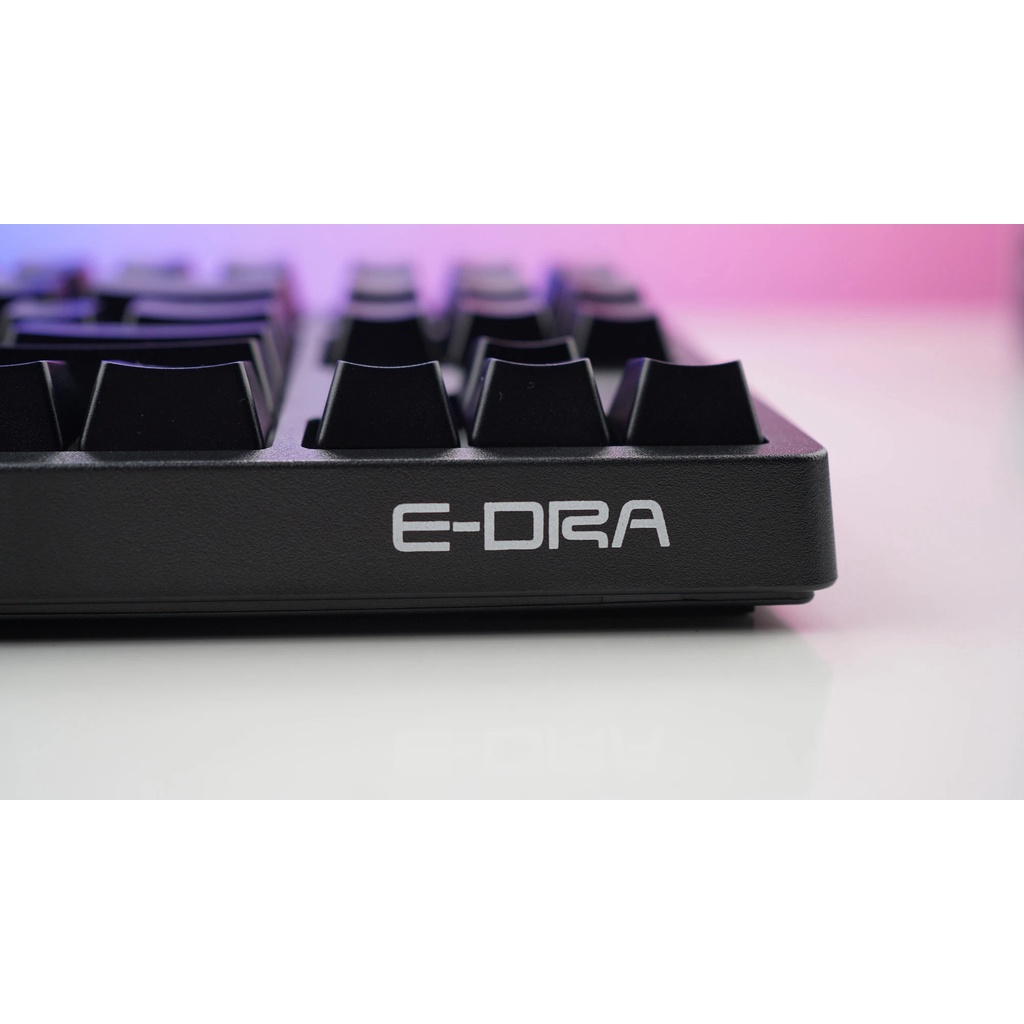 Bàn phím cơ, máy tính E-Dra EK387 RGB⚡️𝑭𝑹𝑬𝑬𝑺𝑯𝑰𝑷⚡️cao cấp, gõ bền êm tay, chơi game và dùng văn phòng đều tốt, xịn