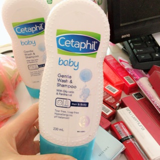 Sữa tắm gội toàn thân cetafil cho bé
