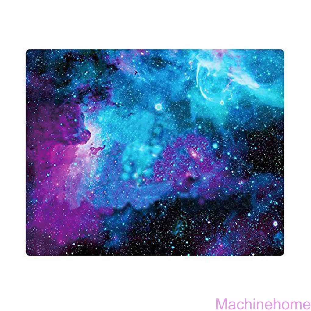 MC-Colorful Computer Game Mice Mat Work Star Sky Printing Comfortable Rubber Office Notebook Gaming Mouse Pad