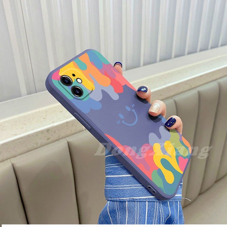 Ốp điện thoại TPU in hình mặt cười cho Redmi Note 10s Note10Pro Note 10 9t X3Nfc M3 Note9S Note9 Note8