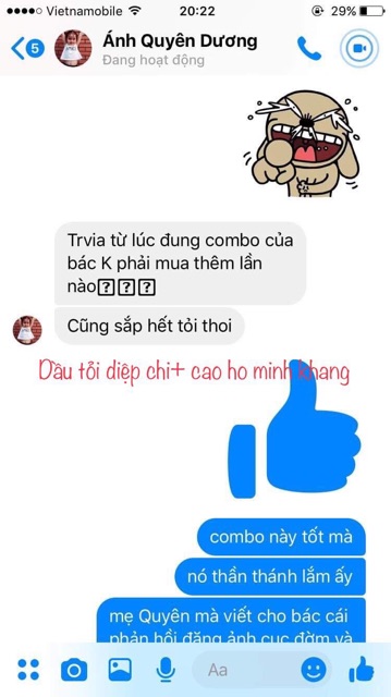 Combo dầu tỏi + cao ho