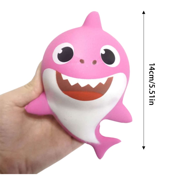 Đồ Chơi Squishy HìNh Cá MậP Ngộ NghĩNh