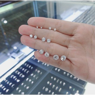 Bông tai bạc nhỏ nhắn xinh xinh