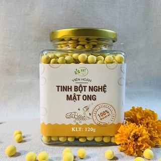 Viên tinh bột nghệ mật ong nguyên chất tự nhiên, hữu cơ tốt cho, dạ dày - ảnh sản phẩm 4