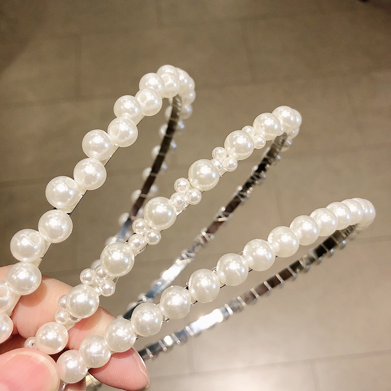 Băng Đô Ngọc Trai Thời Trang Hàn Quốc