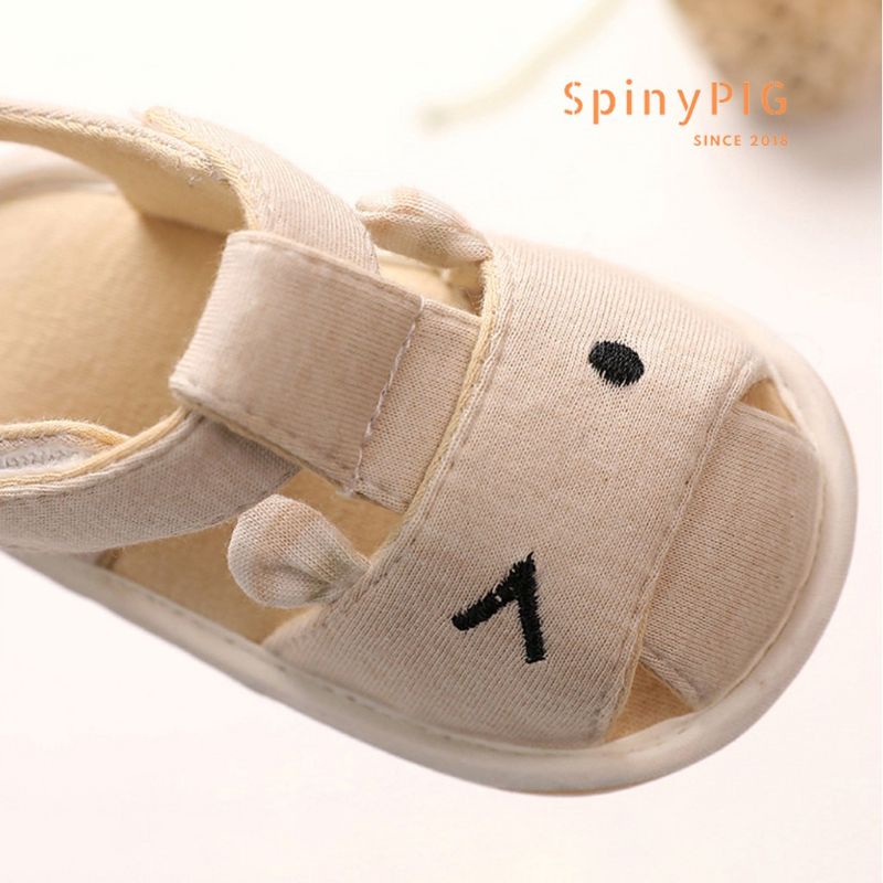 Giày,dép tập đi cho bé 0-2 tuổi chất liệu cotton hữu cơ tự nhiên chống trơn trượt