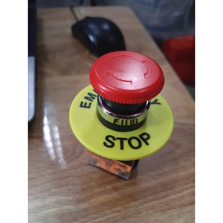 TEM NHÃN DỪNG KHẨN CẤP/ EMERGENCY STOP Phi 22