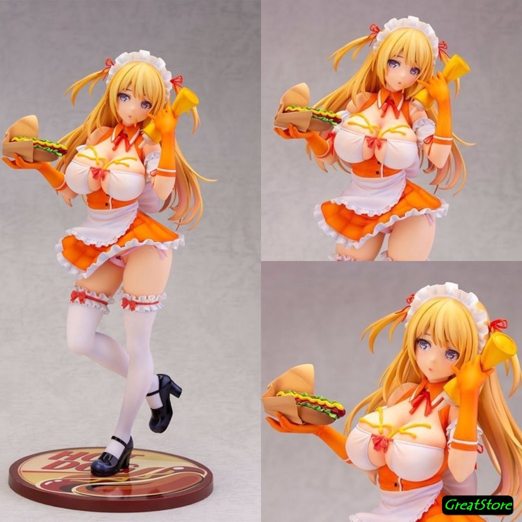 Mô hình Anime H Anna Hananoi Hot dog Figure 16cm