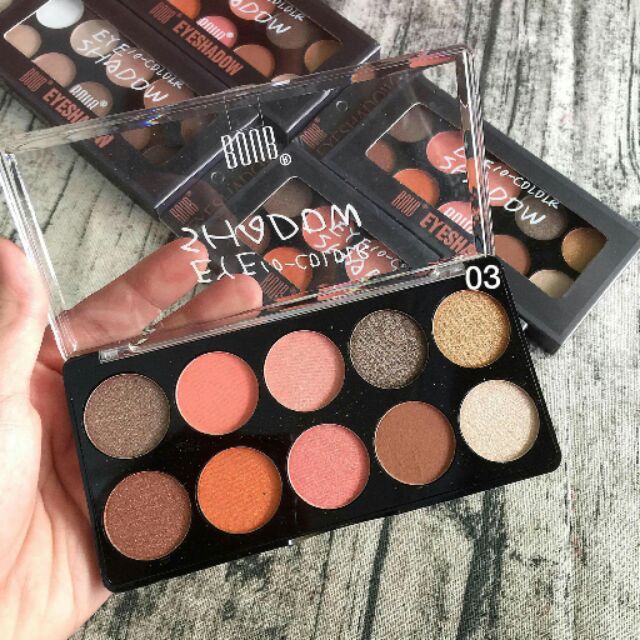 PHẤN MẮT BOUB EYE 10 COLOLR SHADOW #4