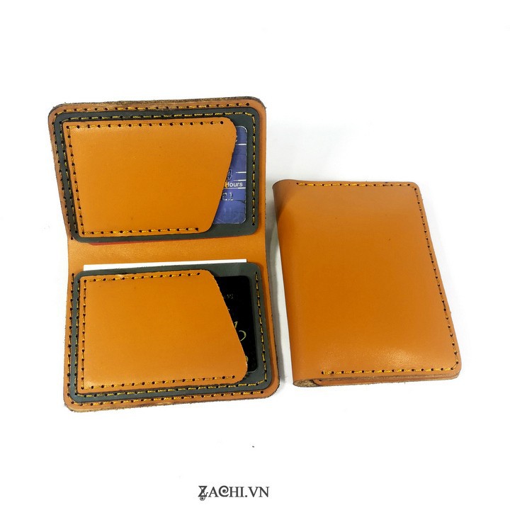Bóp ví da, Combo ví da handmade ví đứng mini và ví đựng thẻ