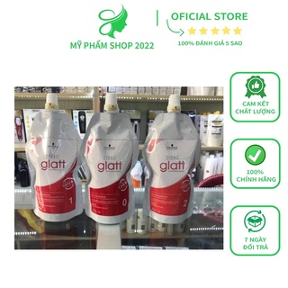 Thuốc uốn duỗi tóc Glatt 400ml