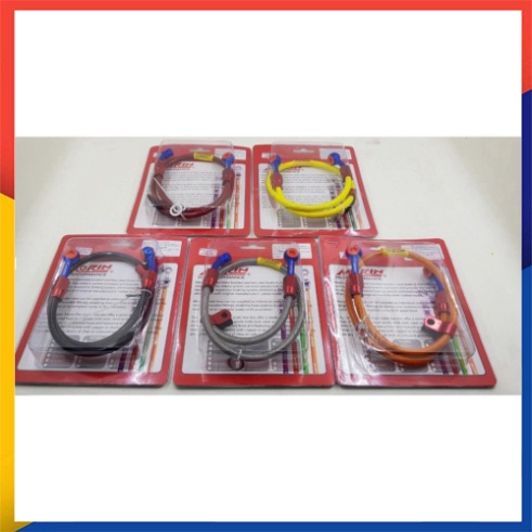 Dây dầu Morin trước sau cho mọi loại xe, đầu dây tháo được dễ dàng lắp đặt bảo hành 1 đổi 1 . DoChoiXeMay full box