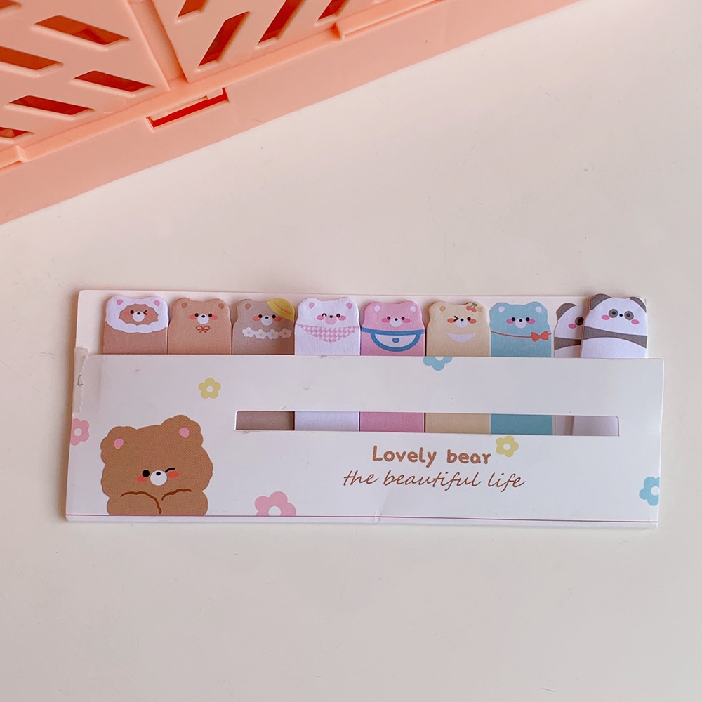 Bookmark giấy ghi chú đánh dầu trang dễ thương cute tiện dụng