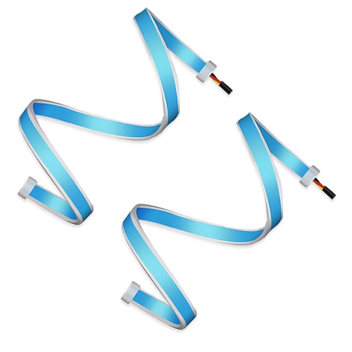 Set 2 Dây Đèn Led Báo Rẽ Kevanly Drl 30/45/60cm 12v Chống Nước Dành Cho Xe Hơi