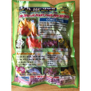Phân NPK-HP-666 Bổ sung hữu cơ - Phong lan 01gói x30 túi