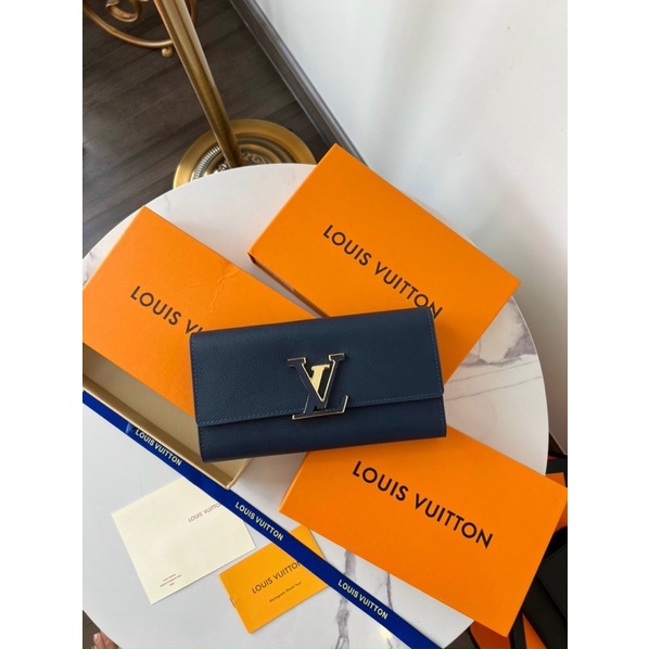 ✅ Ví Lv cầm tay da mềm 19cm