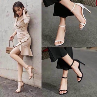 Dép cao gót quai mảnh