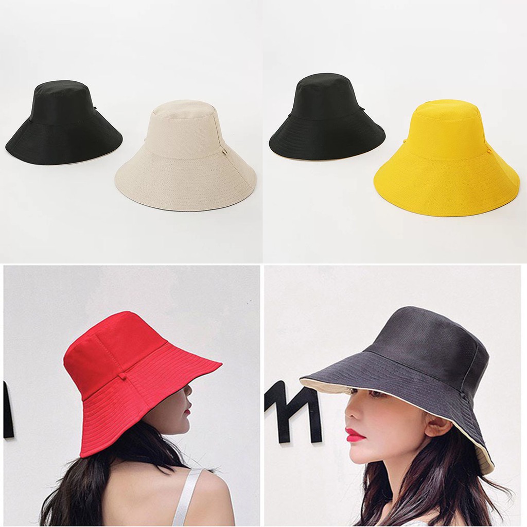Mũ bucket Teneme đi biển chống nắng 2 mặt vành rộng thời trang MD04