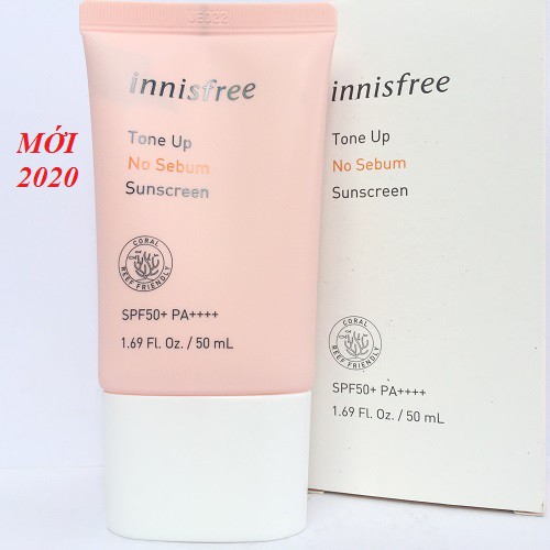 Kem Chống Nắng Innisfree Tone Up No Sebum Sunscreen SPF35/PA+++