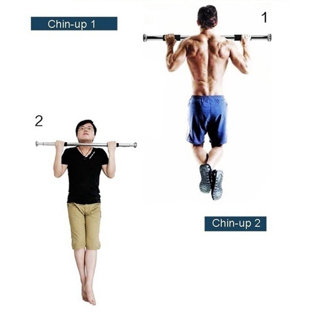 IVORY Thanh Xà Ngang 60-100cm Gắn Tường Có Thể Điều Chỉnh Hỗ Trợ Luyện Tập Thể Hình