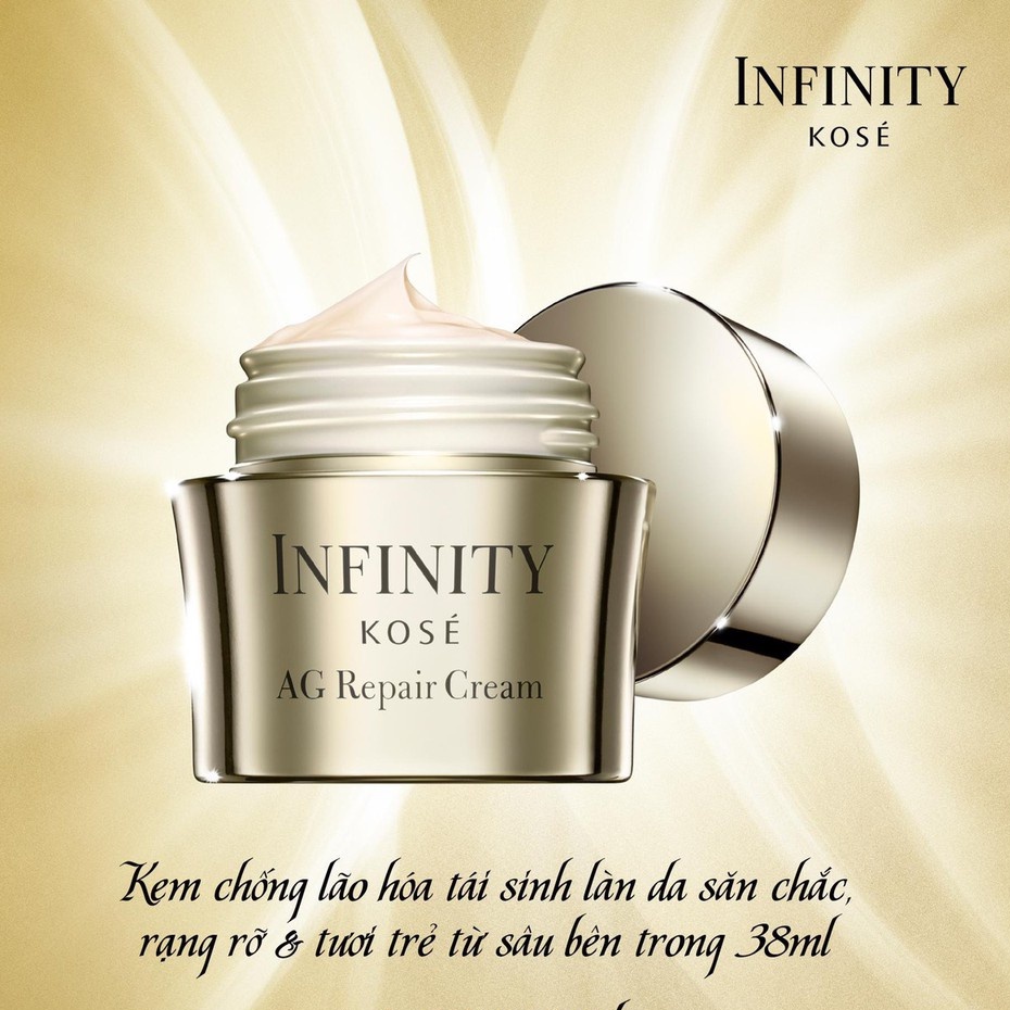 Kem Chống Lão Hóa, Tái Sinh Làn Da Cao Cấp Nhật Bản Kosé Infinity 38ml