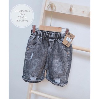 Quần ngố bò cho bé trai lớn 22-26kg