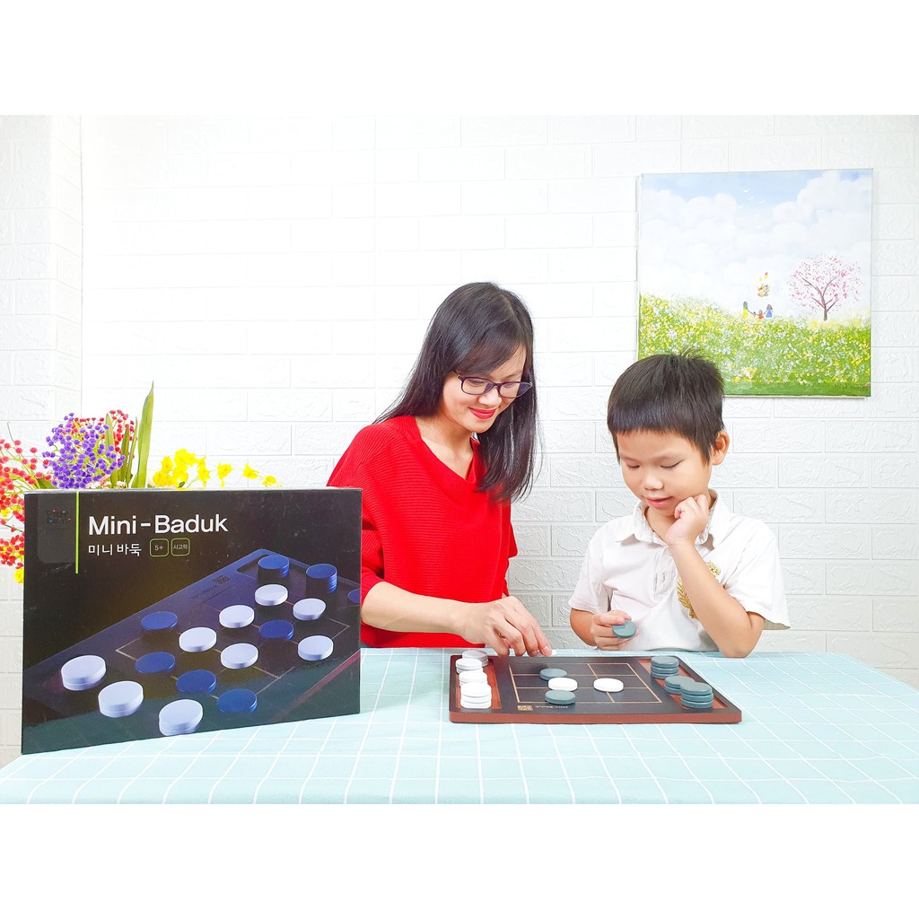 [Bộ Trò Chơi PlayFACTO] Cờ Vây Mini (Chiến thuật) Mini Baduk