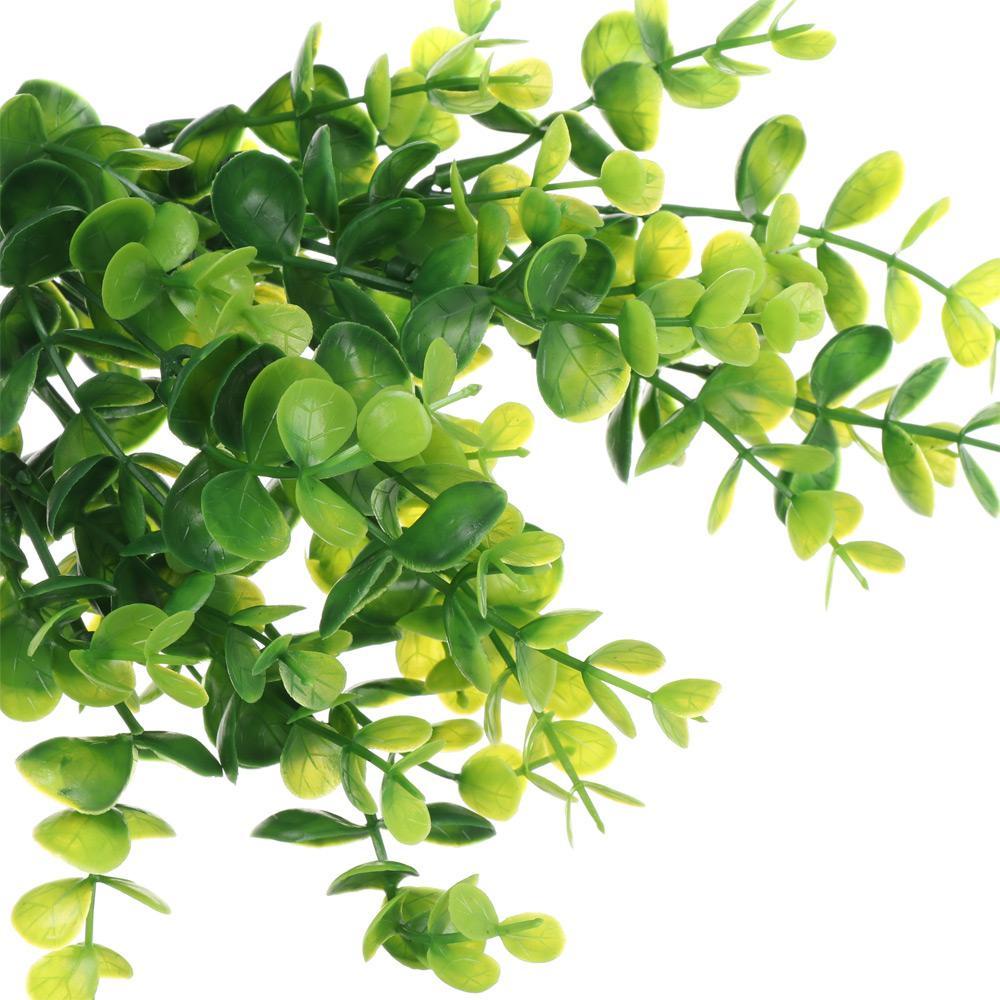 HECCEH Lá Cây Giả Trang Trí Tiệc Cưới Chất Lượng Cao